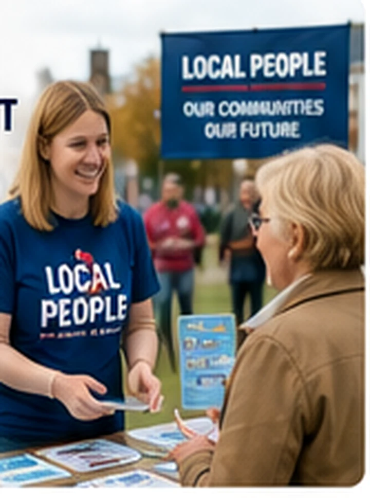 Illustrative local volunteers